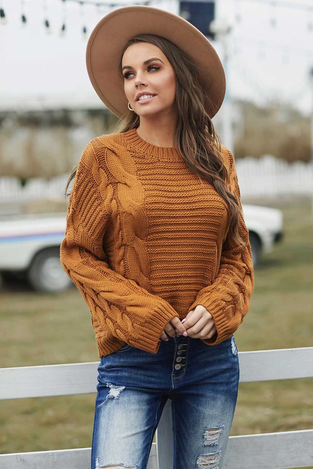 Cable Knit Sweater