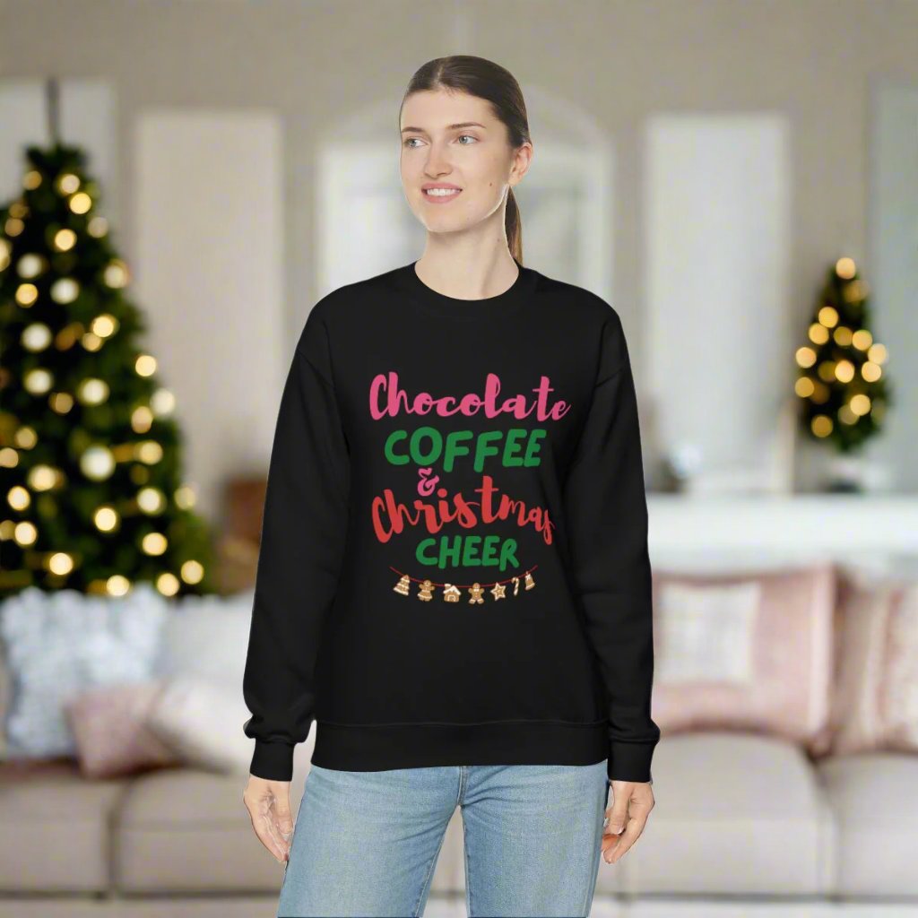 Womens Christmas Cheer Sweatshirt