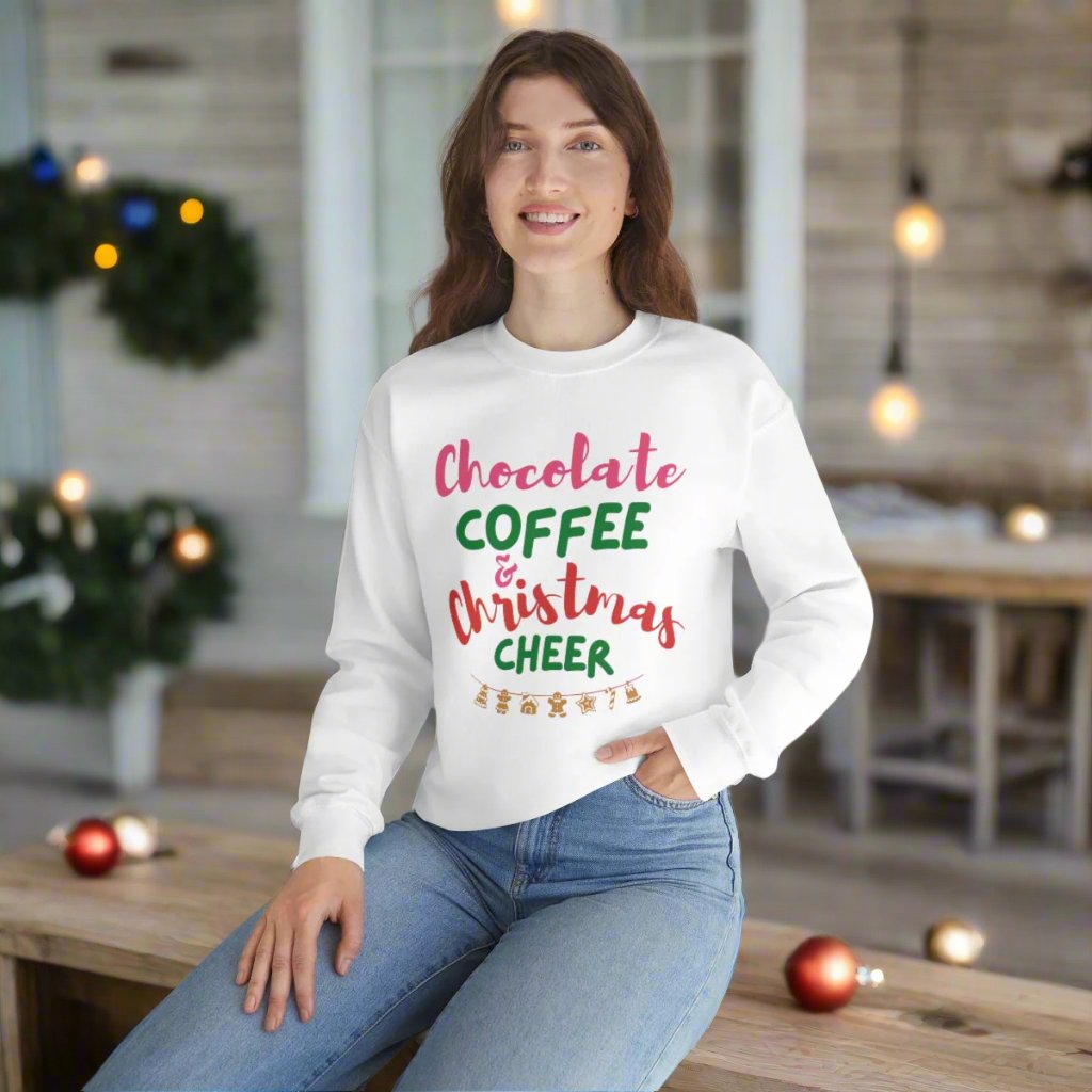 Womens Christmas Cheer Sweatshirt