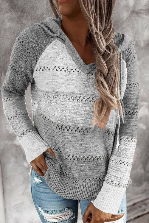 Knitted Hoodie