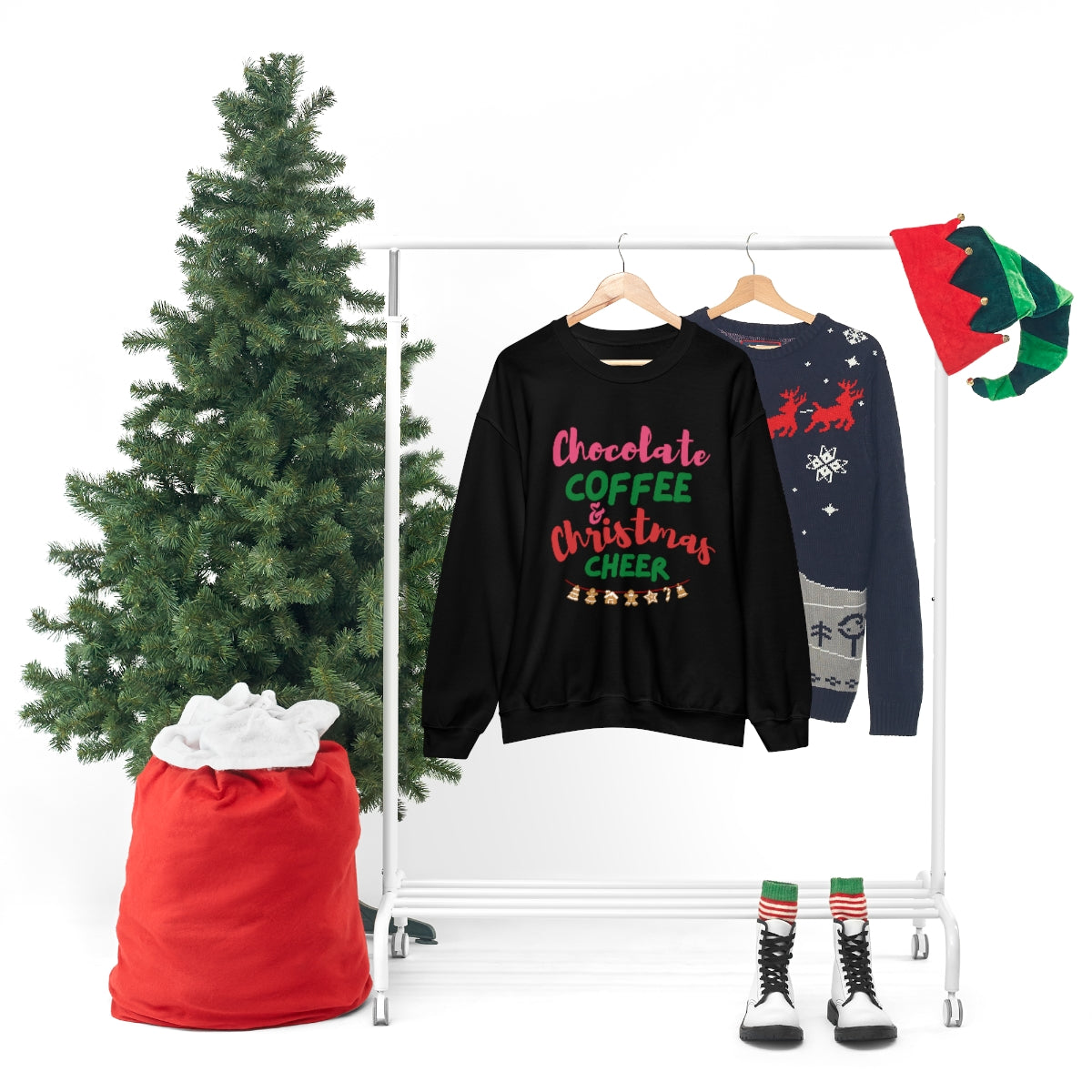 Womens Christmas Cheer Sweatshirt