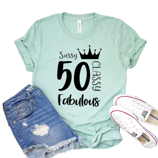 50 & Fabulous T-shirt