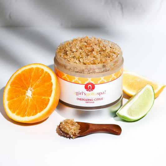 Energizing Citrus Salt Body Scrub